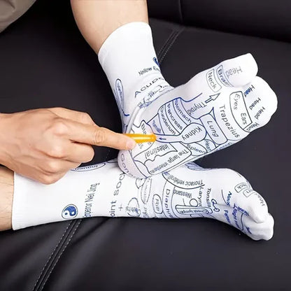 MenX™ Foot Reflexology Socks with Massage Stick