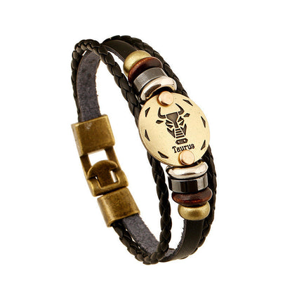 MenX™ Personalized Zodiac Bracelets